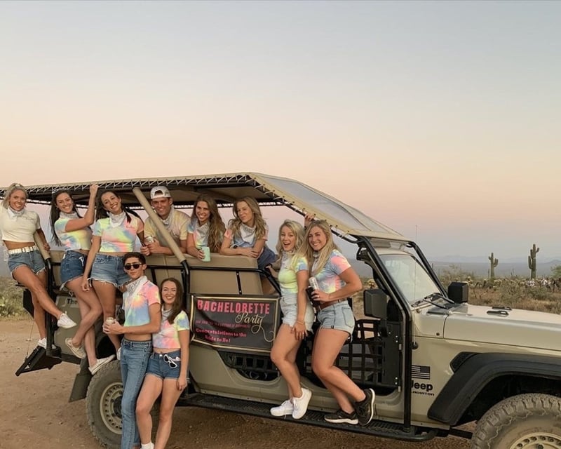 Scottsdale Bachelorette Jeep Tour