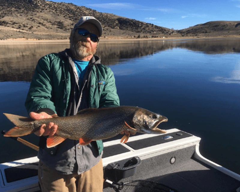 Guided Lake Trout Fishing Charter on Williams Fork