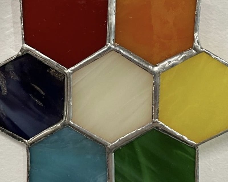 Stained Glass Honeycomb Workshop in Santa Fe