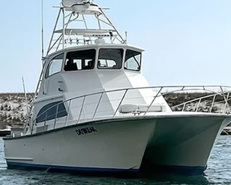 Private Gulf Fishing Charter in Destin on a 40' Catamaran
