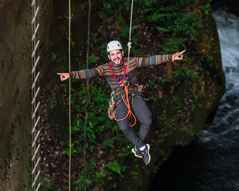 Canyon Zip Line & Hot Springs Tour in Rincon de la Vieja