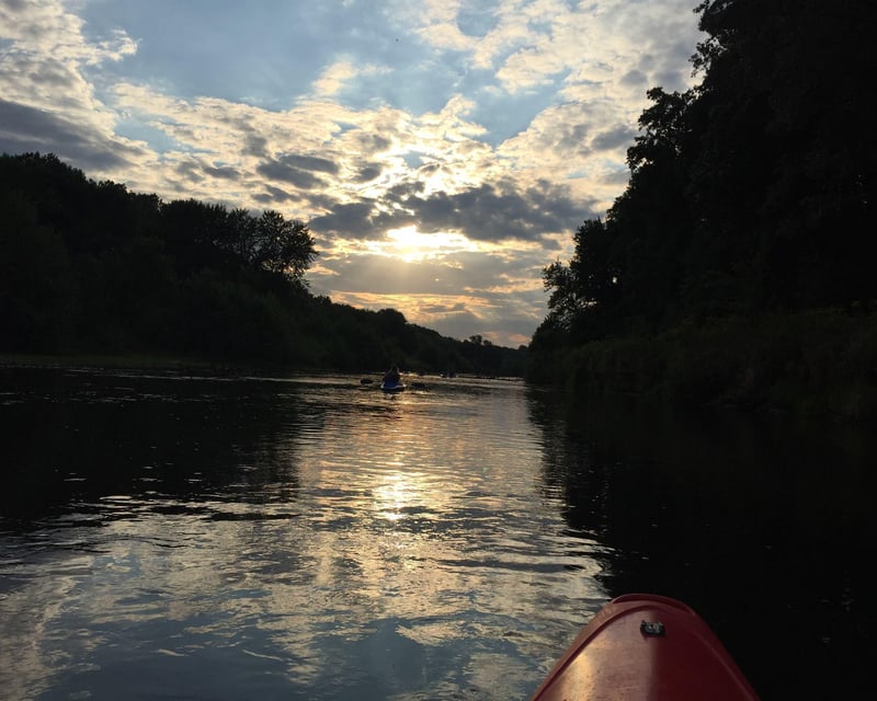 Munroe Falls Sunset Kayak Tour