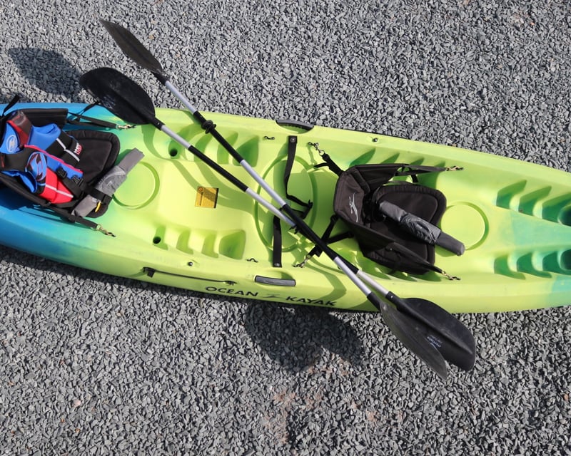 Double Kayak Rental Near Shark Tooth Island