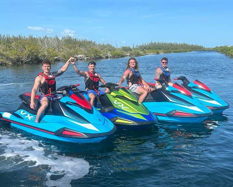 Guided 28-Mile Jet Ski Tour Around Key West