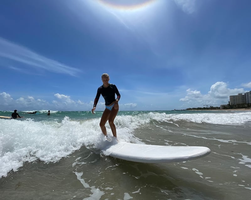 Private Surf Lesson in San Juan for All Levels