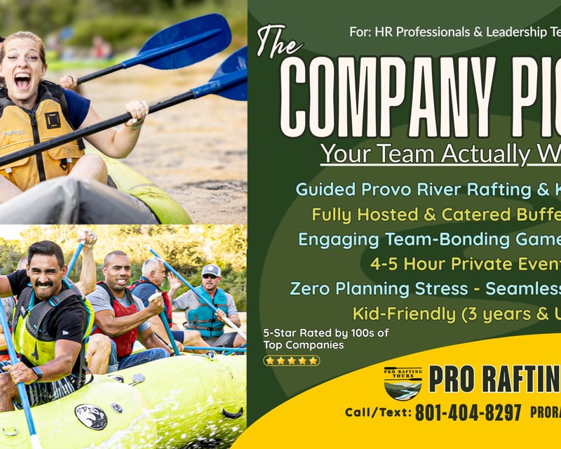 Private Provo River Company Picnic