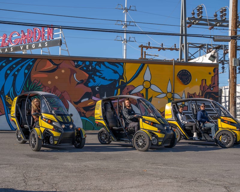 Las Vegas Arts District Self-Guided Scooter & GoCar Tour