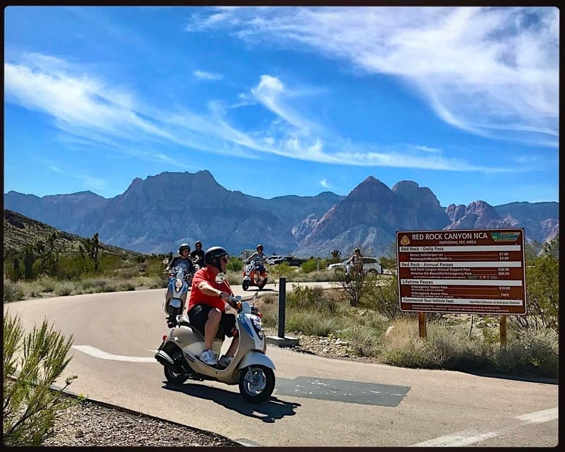 Guided Scooter Tour in Red Rock Canyon