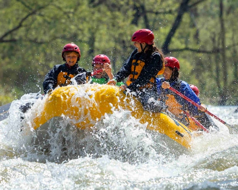 Guided Whitewater Rafting Near Asheville