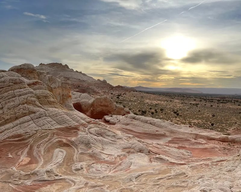 Private White Pocket Jeep Tour from Kanab