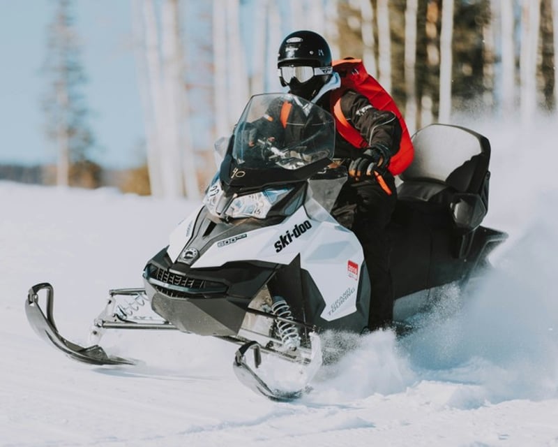 Full-Day Guided Snowmobile Rental at Togwotee Mountain Lodge