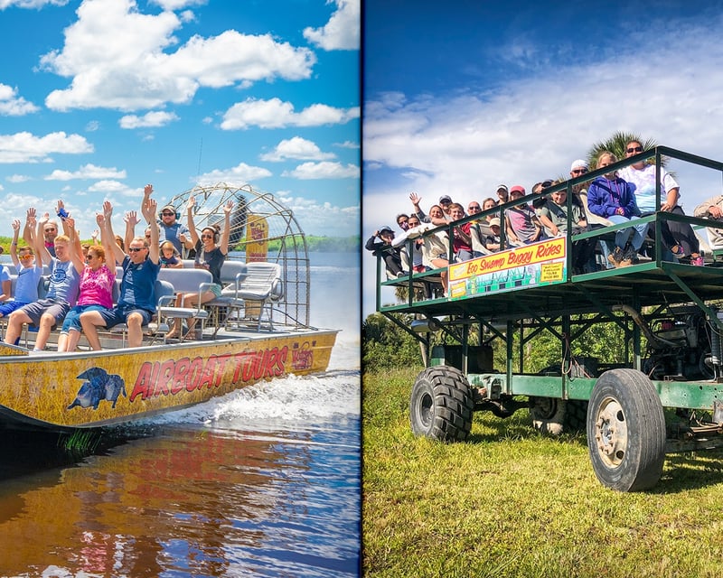 Explore Ochopee on an Airboat & Swamp Buggy Combo