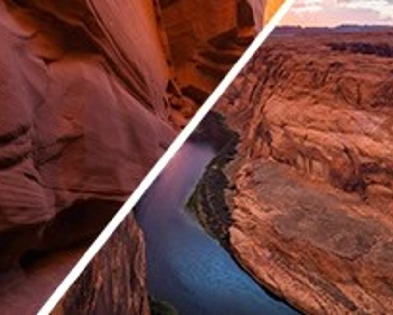 Page Slot Canyon Hike & Horseback Ride to Horseshoe Bend