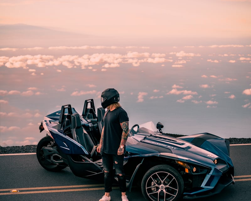 Haleakala Summit Sunrise or Sunset Slingshot Rental