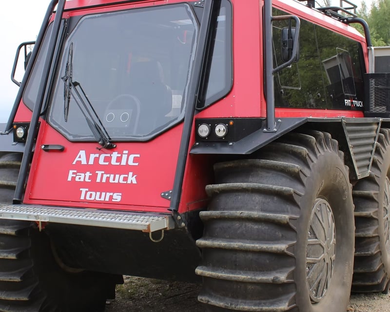 Private All-Terrain Fat Truck Tour Near Fairbanks