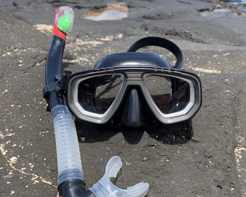 Corrective Lens Snorkel Gear Rental in Hanalei
