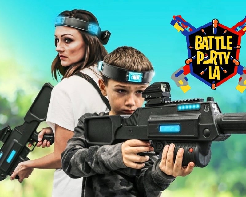 Mobile Laser Tag Battle Party in Los Angeles