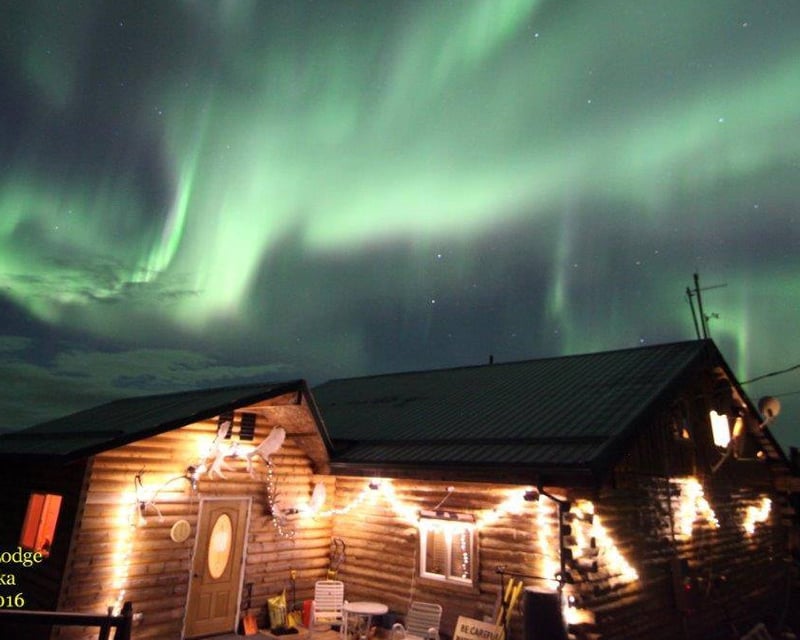 Self-Drive Northern Lights Viewing Lodge Near Fairbanks
