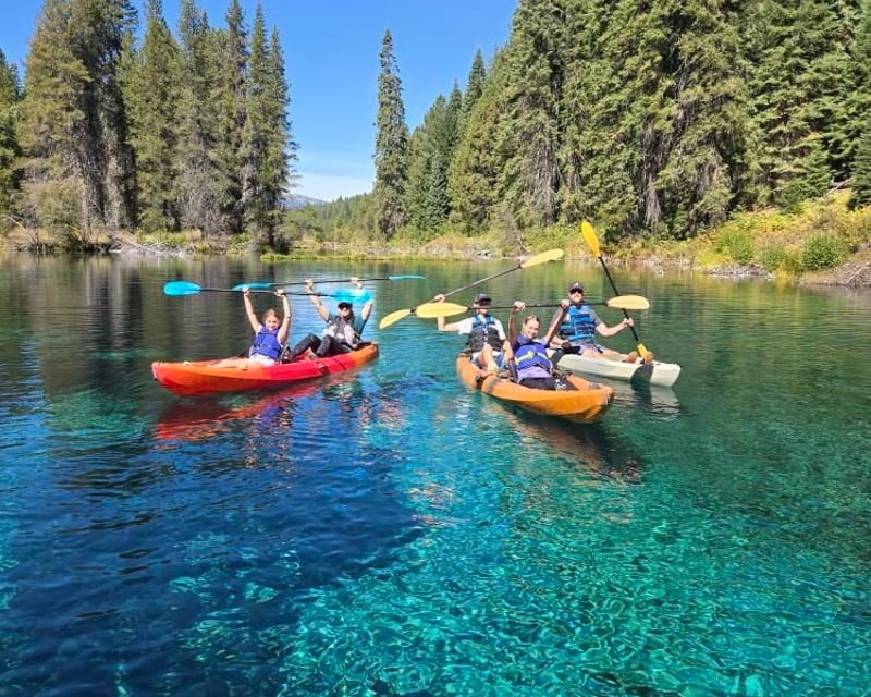 Wood River Headwaters Kayaking Tour near Crater Lake