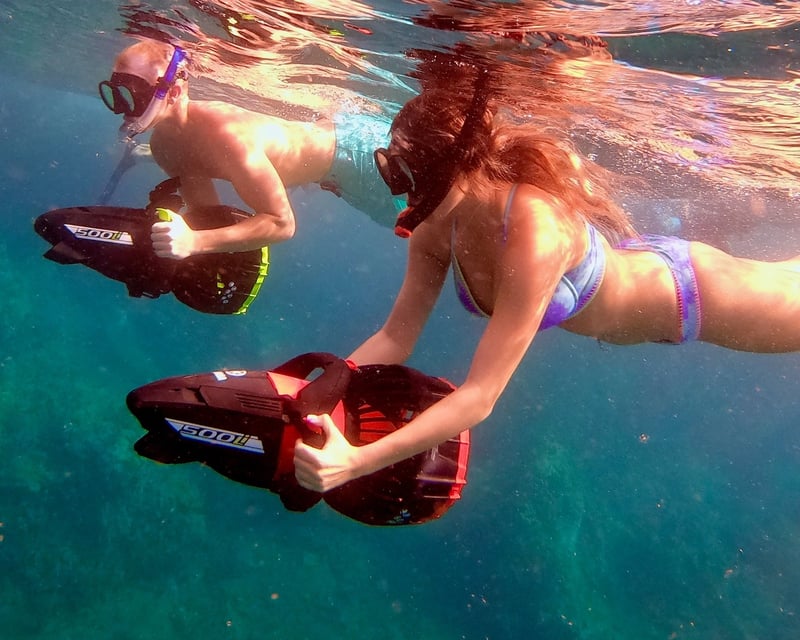 Private Sea Scooter Snorkel Tour in Turtle Town, Maui