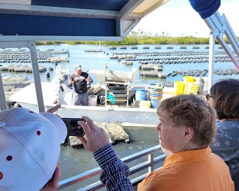 Oyster Farm Boat Tour in New Smyrna Beach