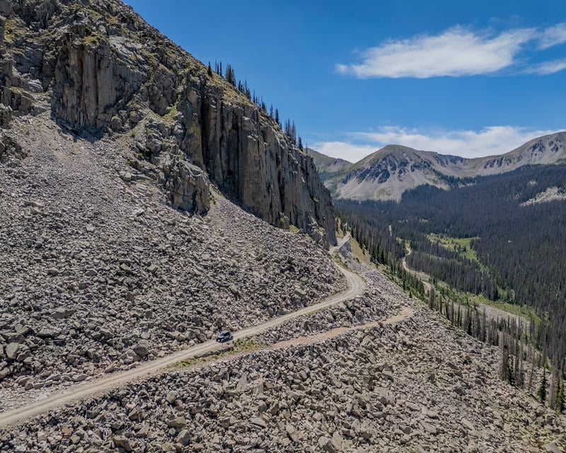 Half-Day Alpine Tunnel UTV Rental in Pitkin