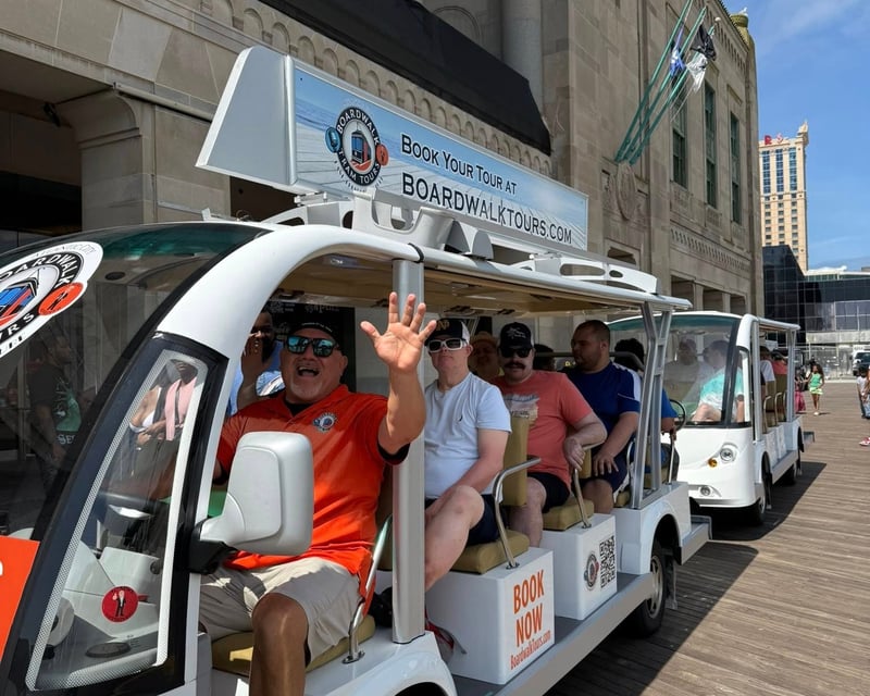 90-Minute Atlantic City Boardwalk Tram Tour