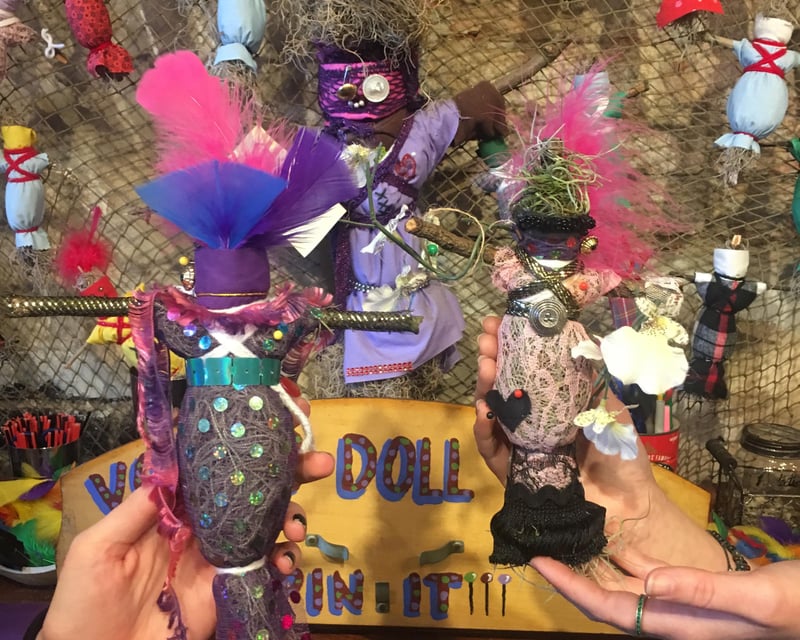 Voodoo Doll Making & Haunted Museum Tour in New Orleans