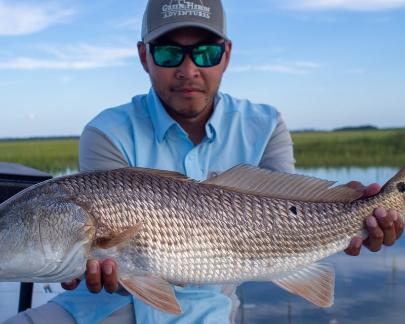 Flood Tide Redfish Fishing Charter in Beaufort