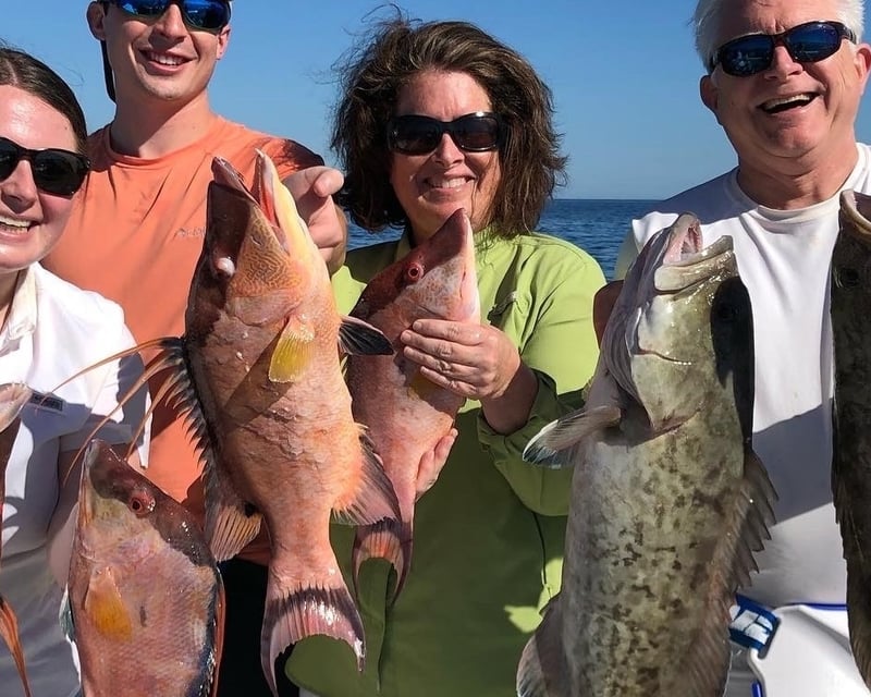 Private 3/4-Day Deep Sea Fishing Charter in Clearwater