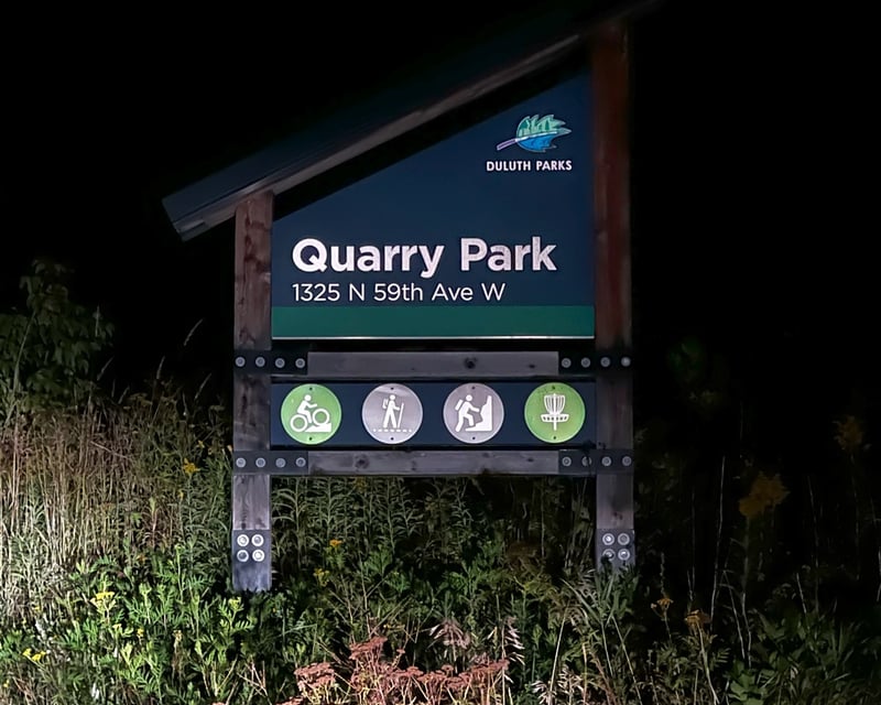 Sunset Quarry Hike in Duluth