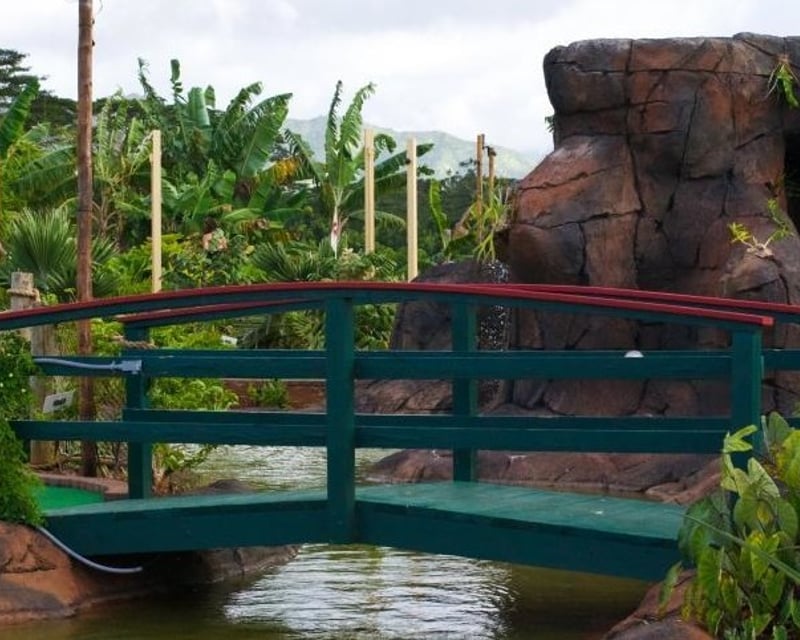 Botanical Garden Mini Golf in Kilauea