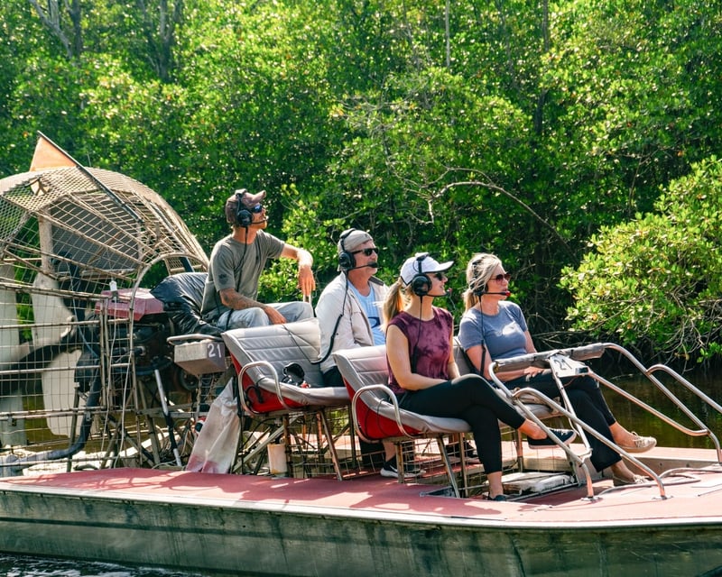 Mangrove Tunnel Airboat & Buggy Tour in Everglades City