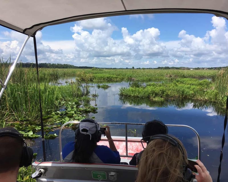 Private Swamp Airboat Tour in Kissimmee