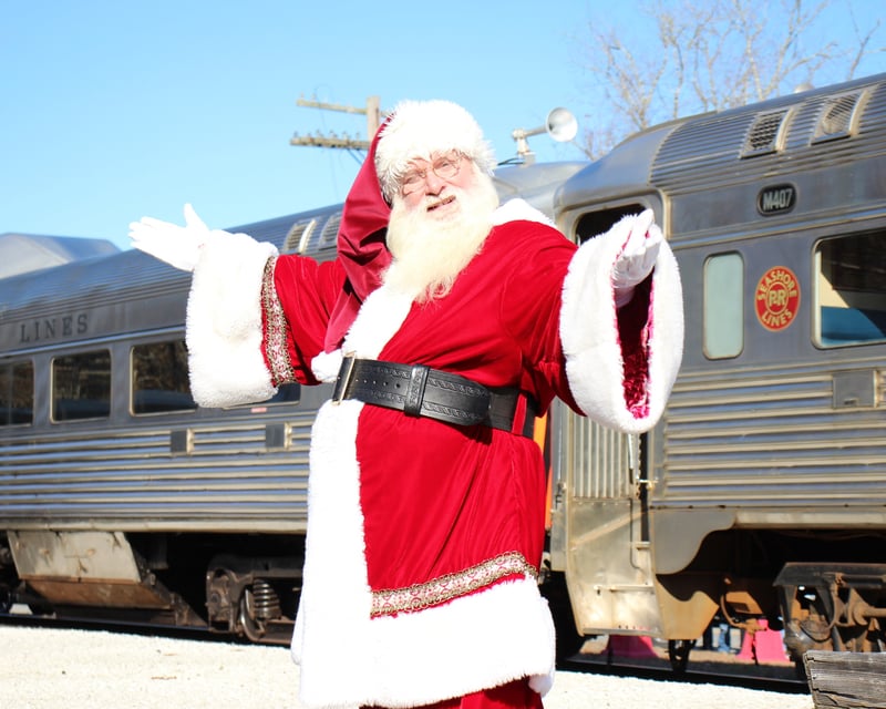 Coach Class Santa Express Train Ride in Richland, NJ