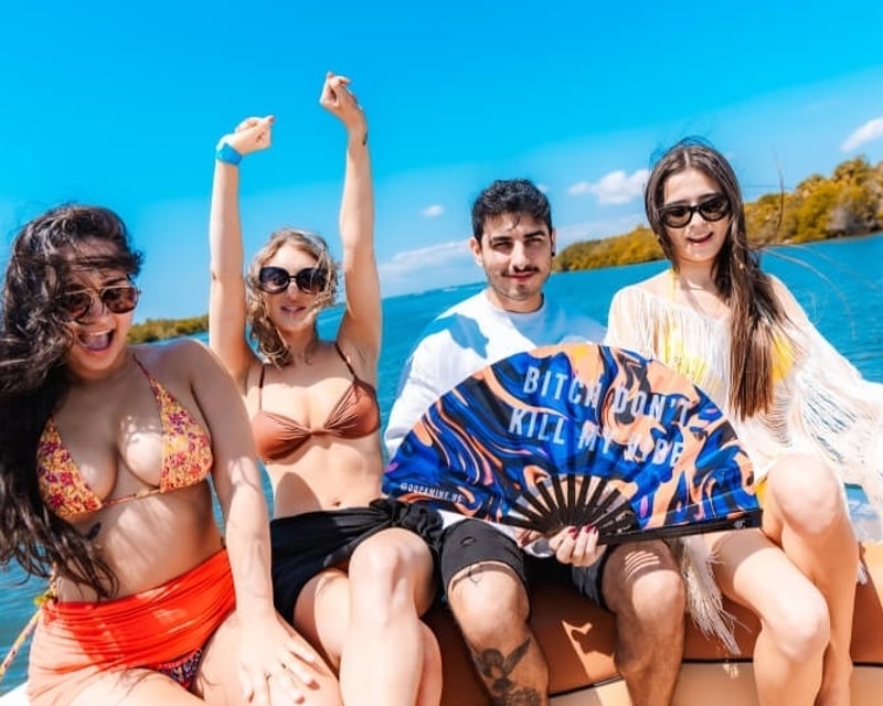 Private Beer Can Island Party Boat Charter from Tampa