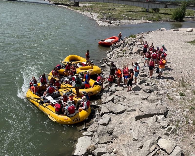 Snake River Scenic Float Near Jackson