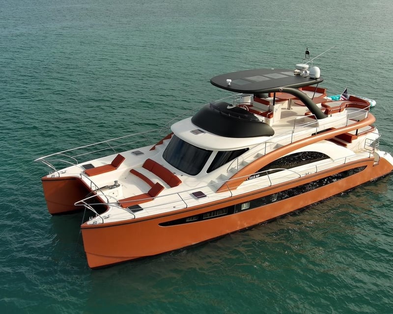 62' Power Catamaran Yacht Charter in Fort Lauderdale