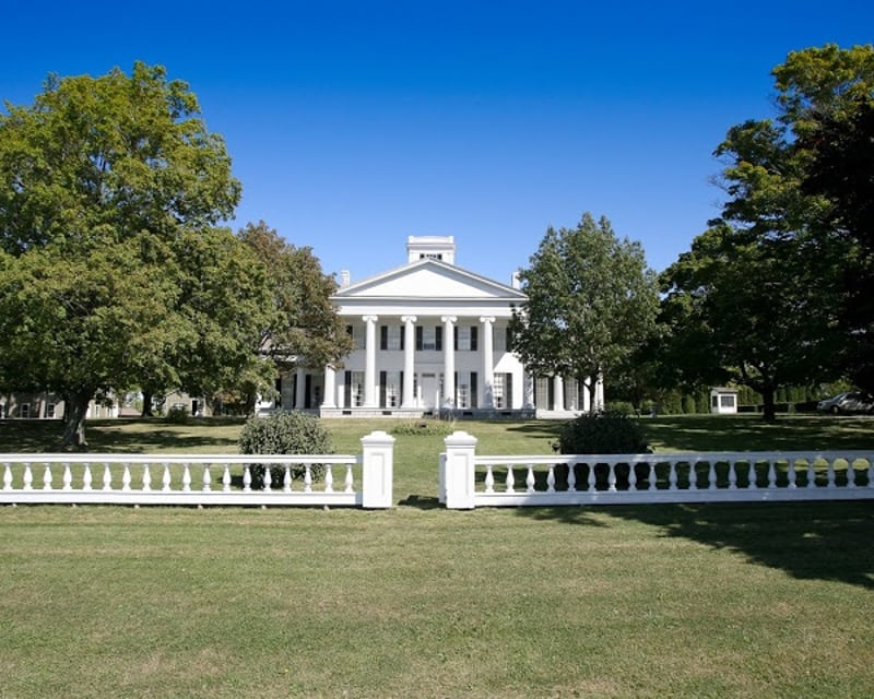 Greek Revival Rose Hill Mansion Tour in Geneva