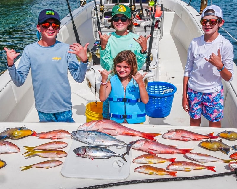 Shared Inshore Reef Fishing Charter in St. Thomas
