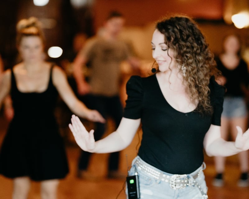 Line Dancing Class in Downtown Nashville