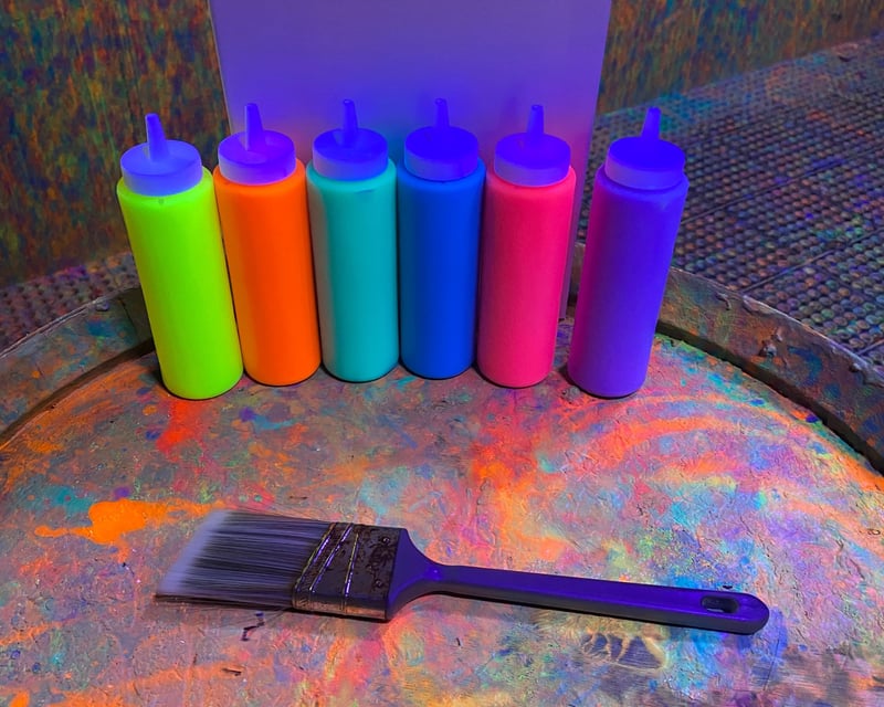 UV Paint Splatter Experience in Boise
