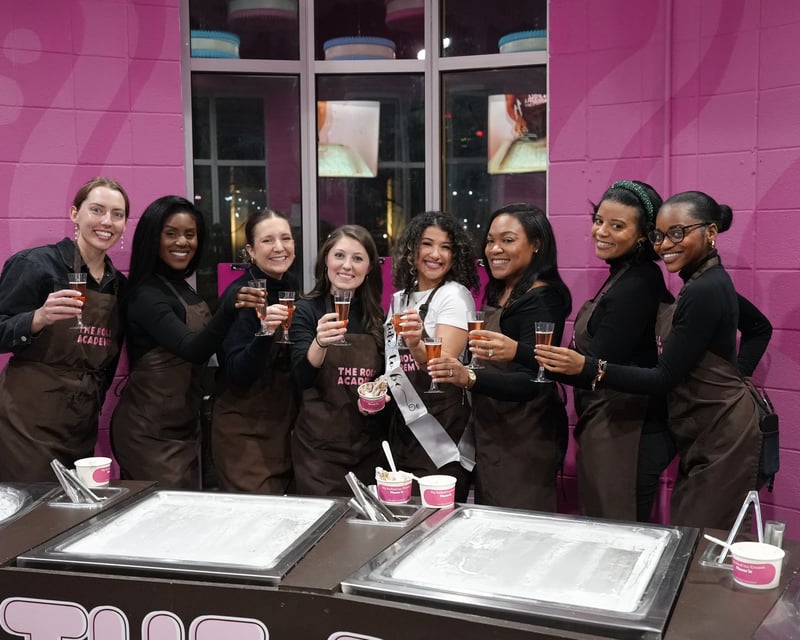 Private Bachelorette Rolled Ice Cream Party in Nashville