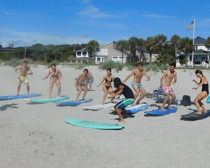 Hands-On Group Surf Lesson in North Myrtle Beach