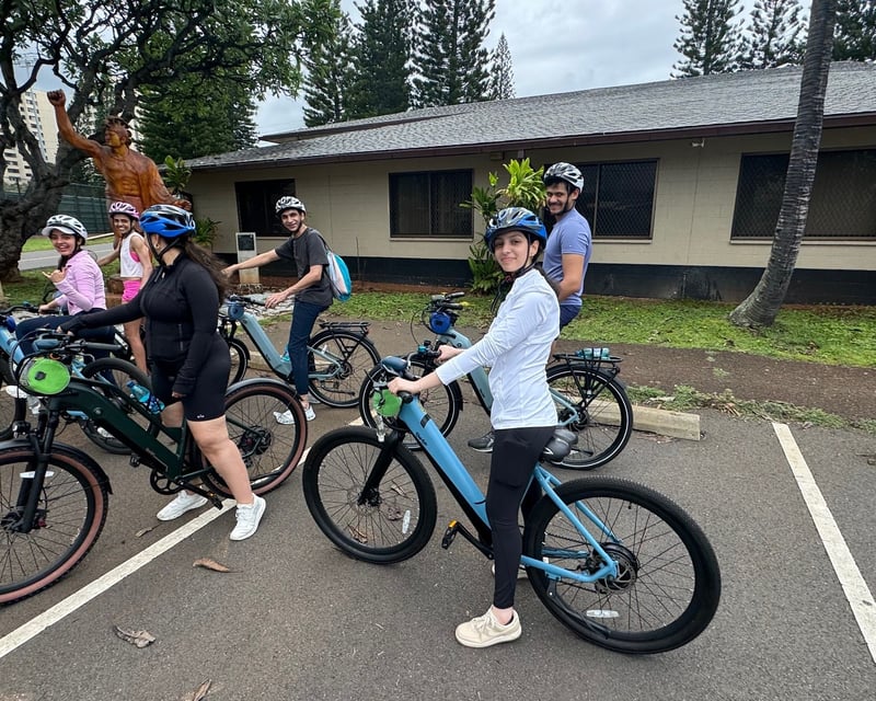 E-Bike & Hike Tour to Manoa Falls From Honolulu