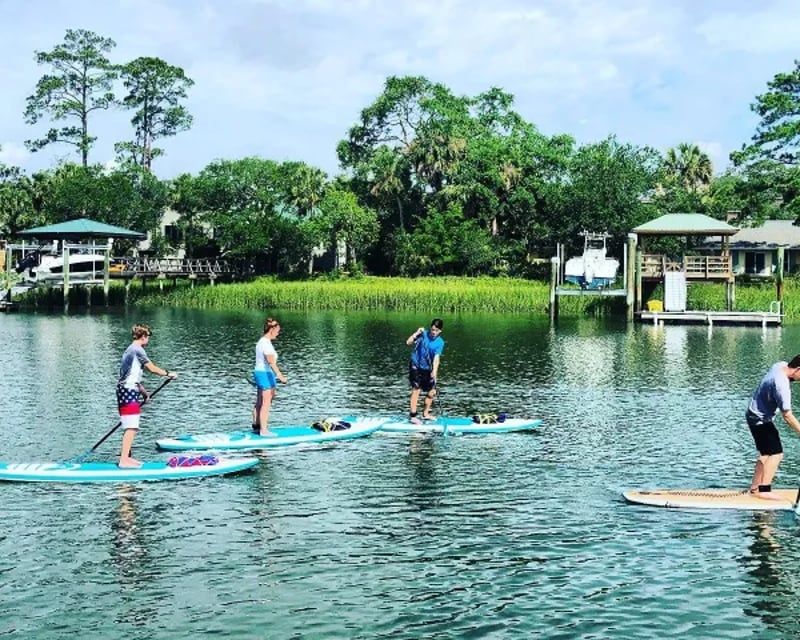 Explore Skull Creek on a 1-Hour Guided Paddleboard Tour