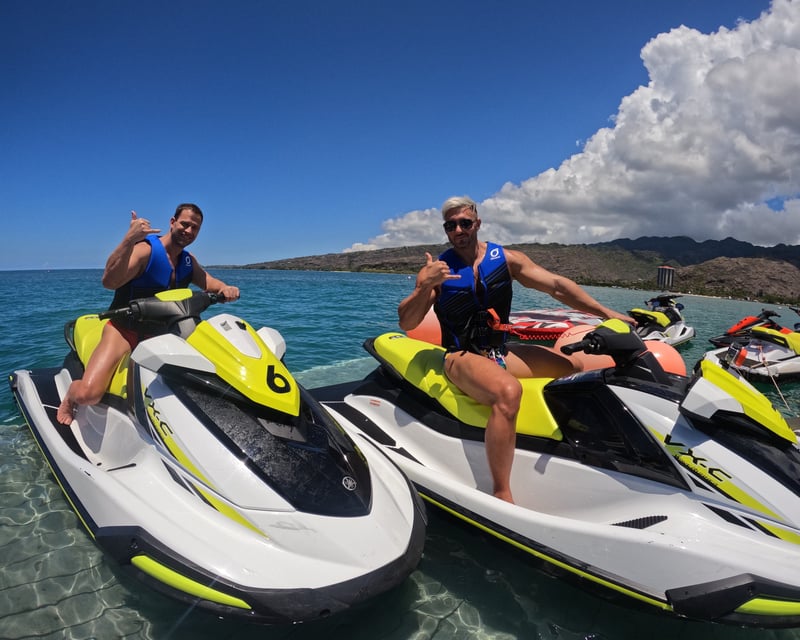 Ride A Jet Ski In Maunalua Bay, Honolulu