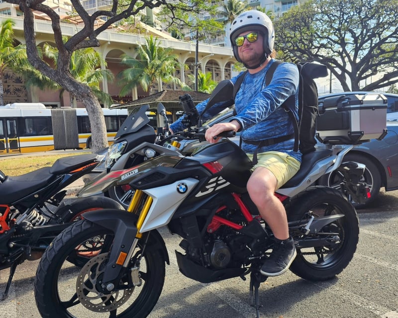 BMW GS 310 Motorcycle Rental in Honolulu