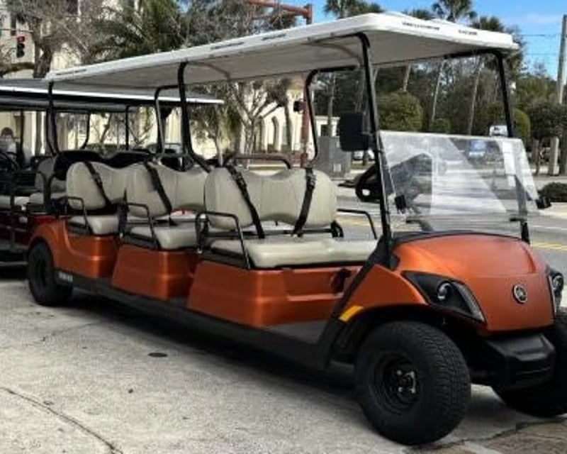 Street Legal Golf Cart Rental in Historic St. Augustine