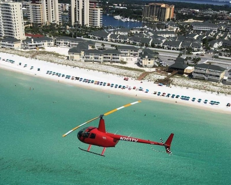 Fly a 14-Mile Helicopter Tour in Destin